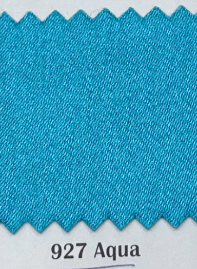 Satín regular #927 Aqua