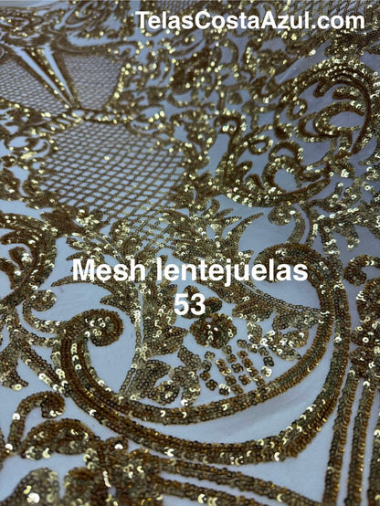 Mesh lentejuelas 53