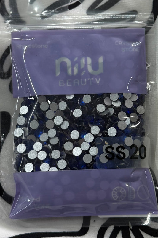 Bolsa Cristales SS20 Azul Rey