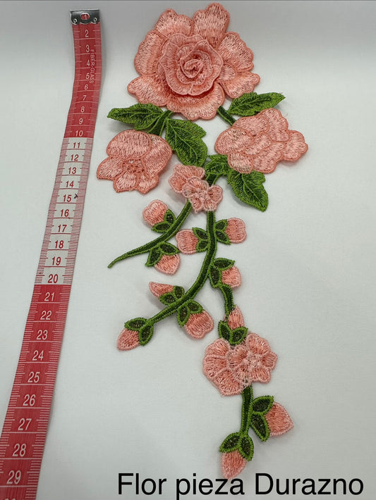 Pieza flor Durazno