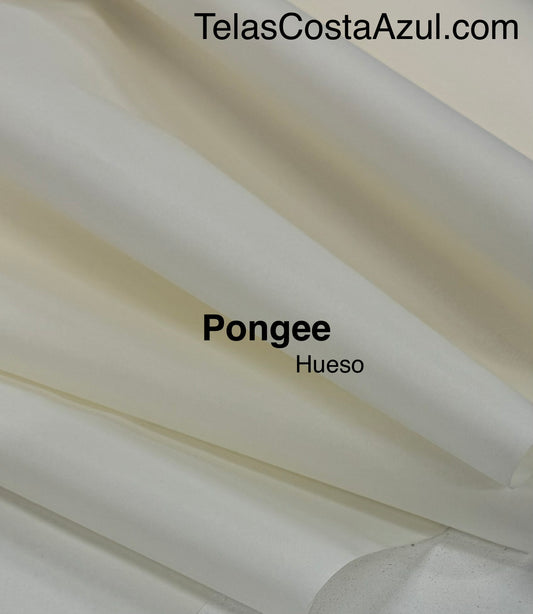 Forro Pongee Hueso