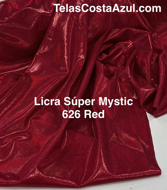 Licra Super Mystic 626 Red