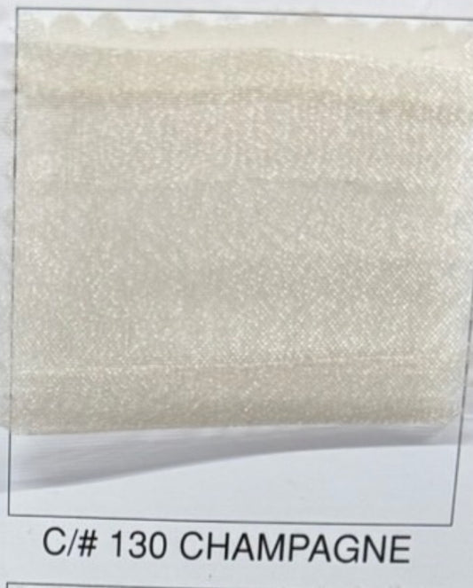 Organza satinada #130 Champagne