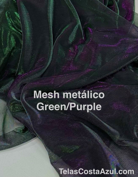 Mesh metálico Green/Purple