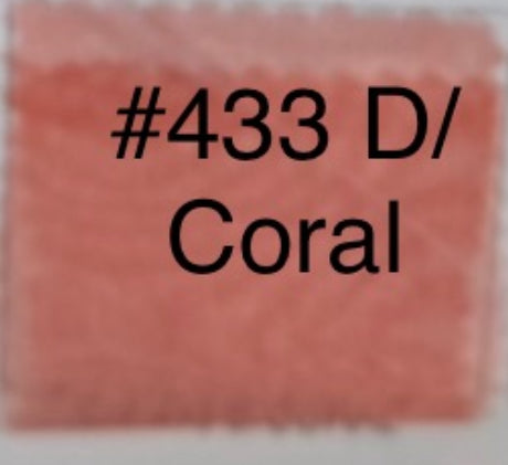 Organza satinada #433 D/Coral