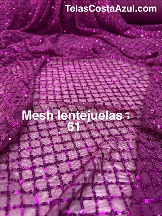 Mesh con lentejuelas 61