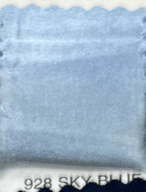 Crepé satinado 928 Sky Blue