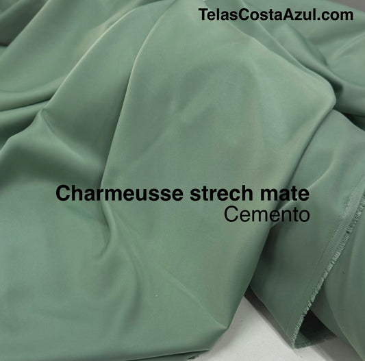 Charmeusse strech mate Cemento