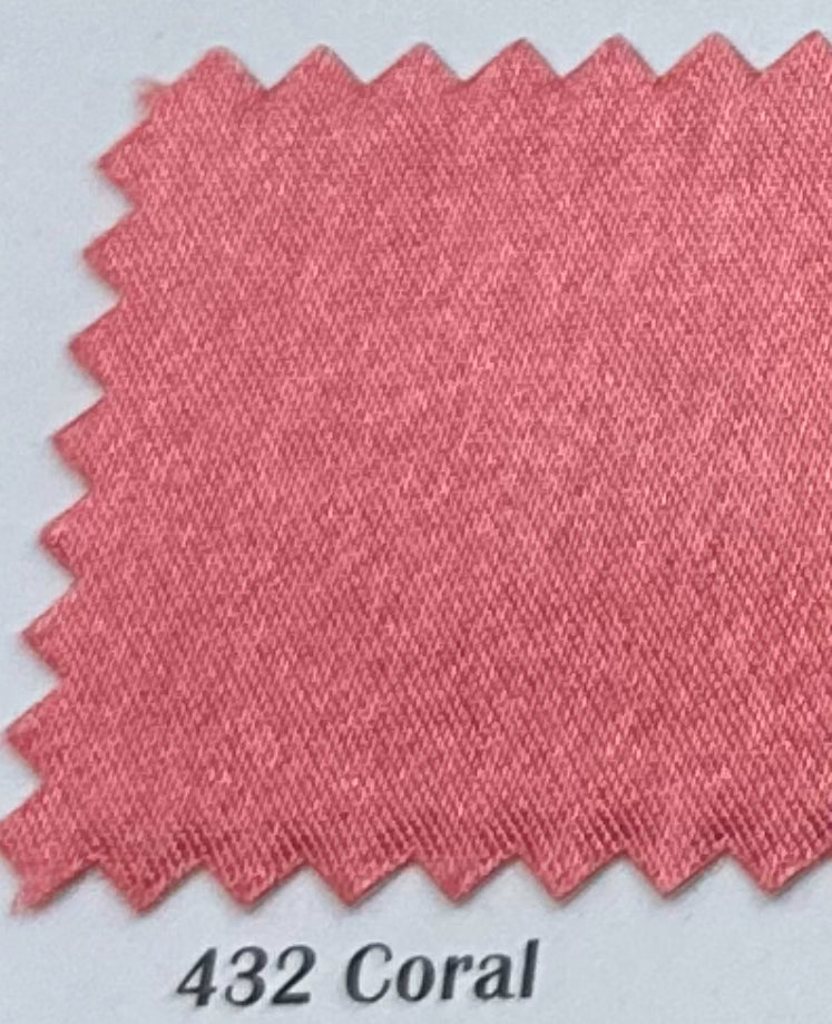 Satín regular #432 Coral