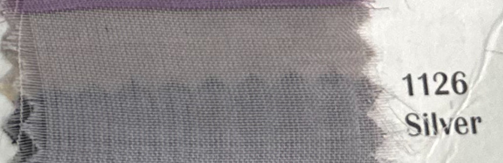 Chifón mate 1126 Silver