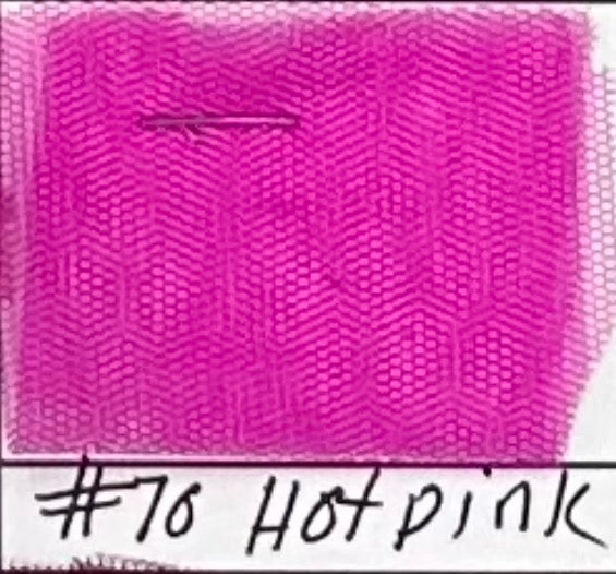 Tul italiano/óptico #70 Hot Pink