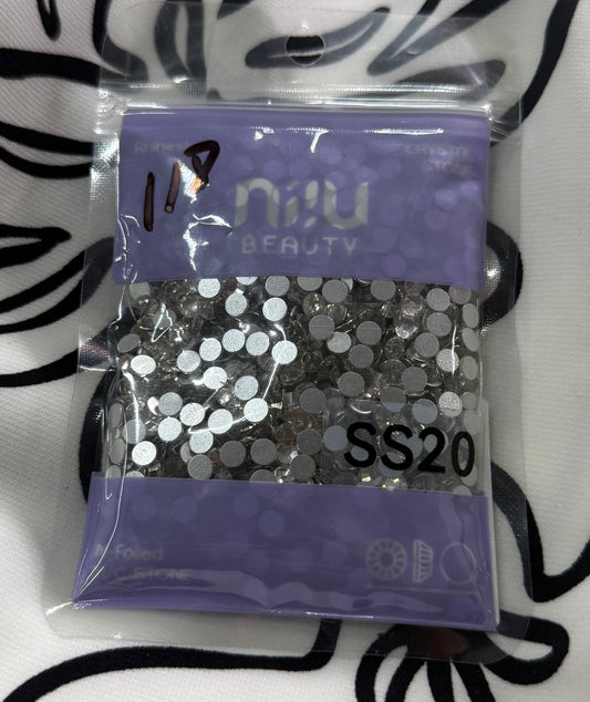 Bolsa Cristales SS20 Plata
