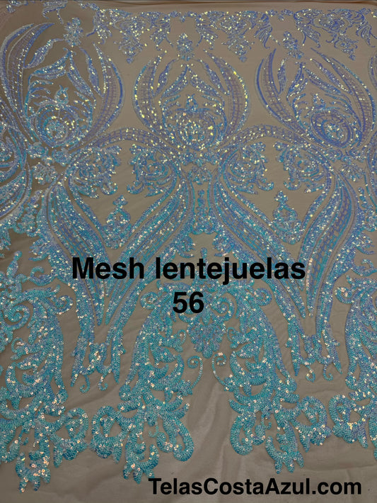 Mesh lentejuelas 56