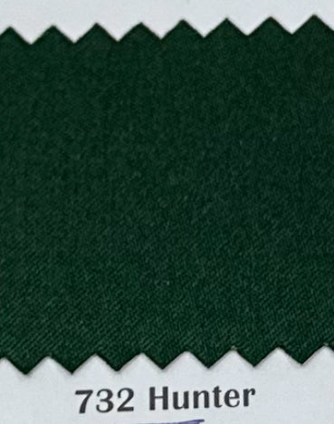 Satín regular #732 Hunter