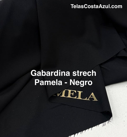 GABARDINA STRECH PAMELA - NEGRO