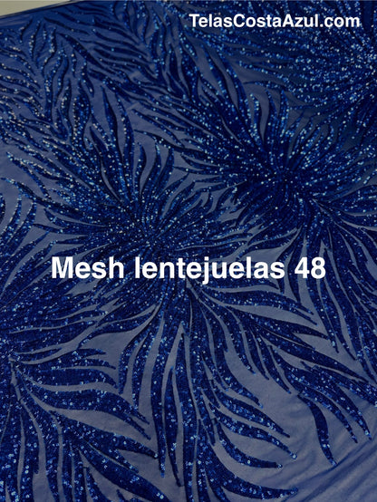 Mesh lentejuelas 48