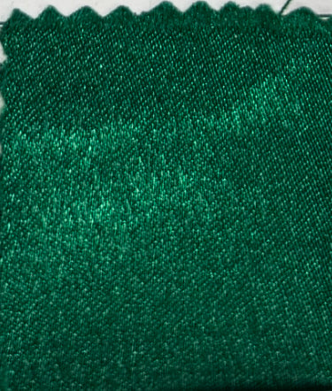 Crepé satinado Flag green