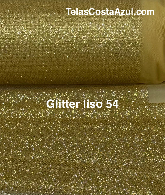 Tul glitter liso 54