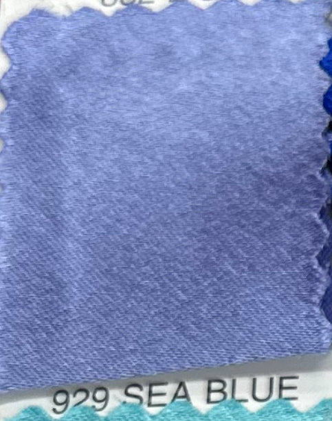Crepé satinado 929 Sea Blue