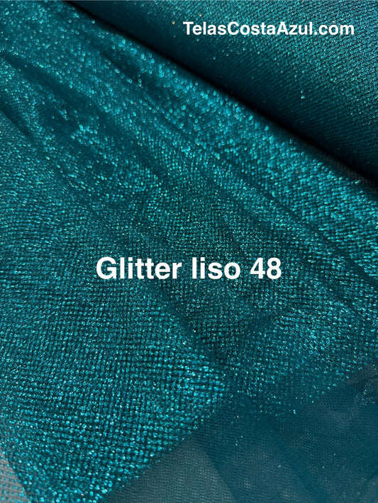 Tul glitter liso 48