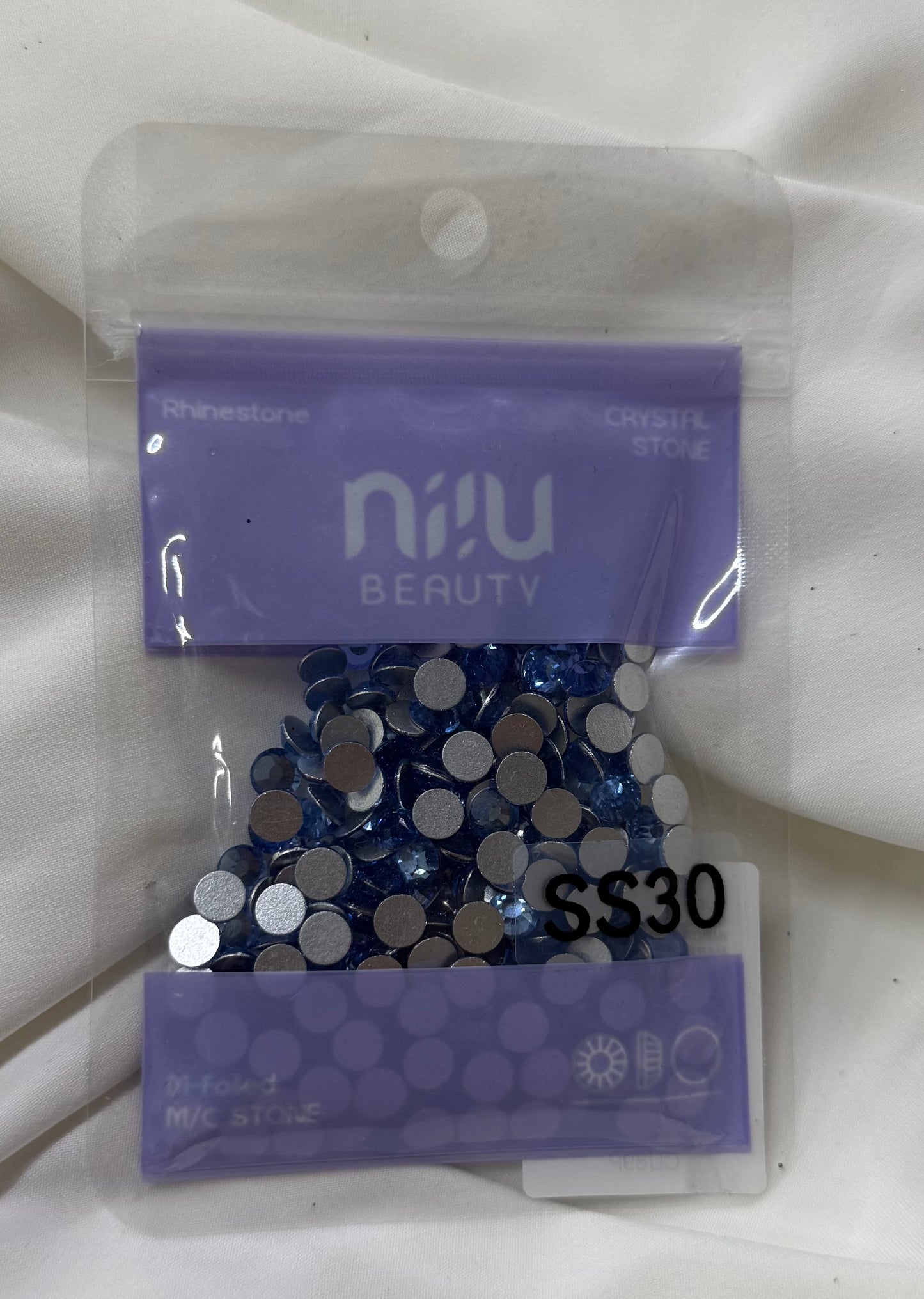 Bolsa Cristales SS30 Azul Plumbago