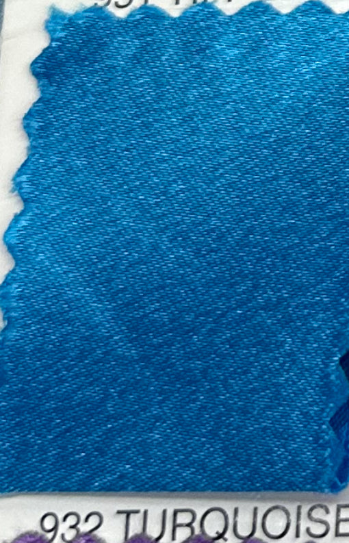 Crepé satinado 932 Turquoise