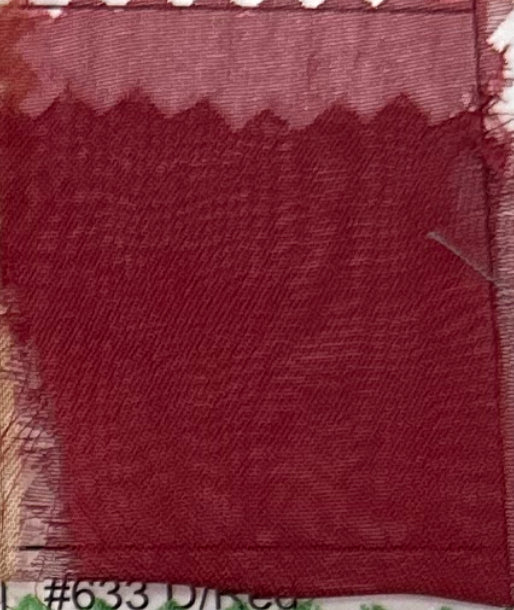 Chifón tornasol 633 D/red