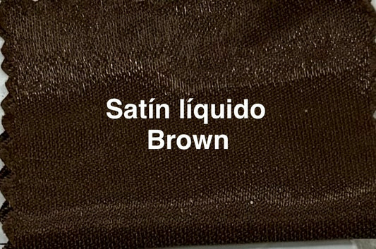 Satín líquido Brown