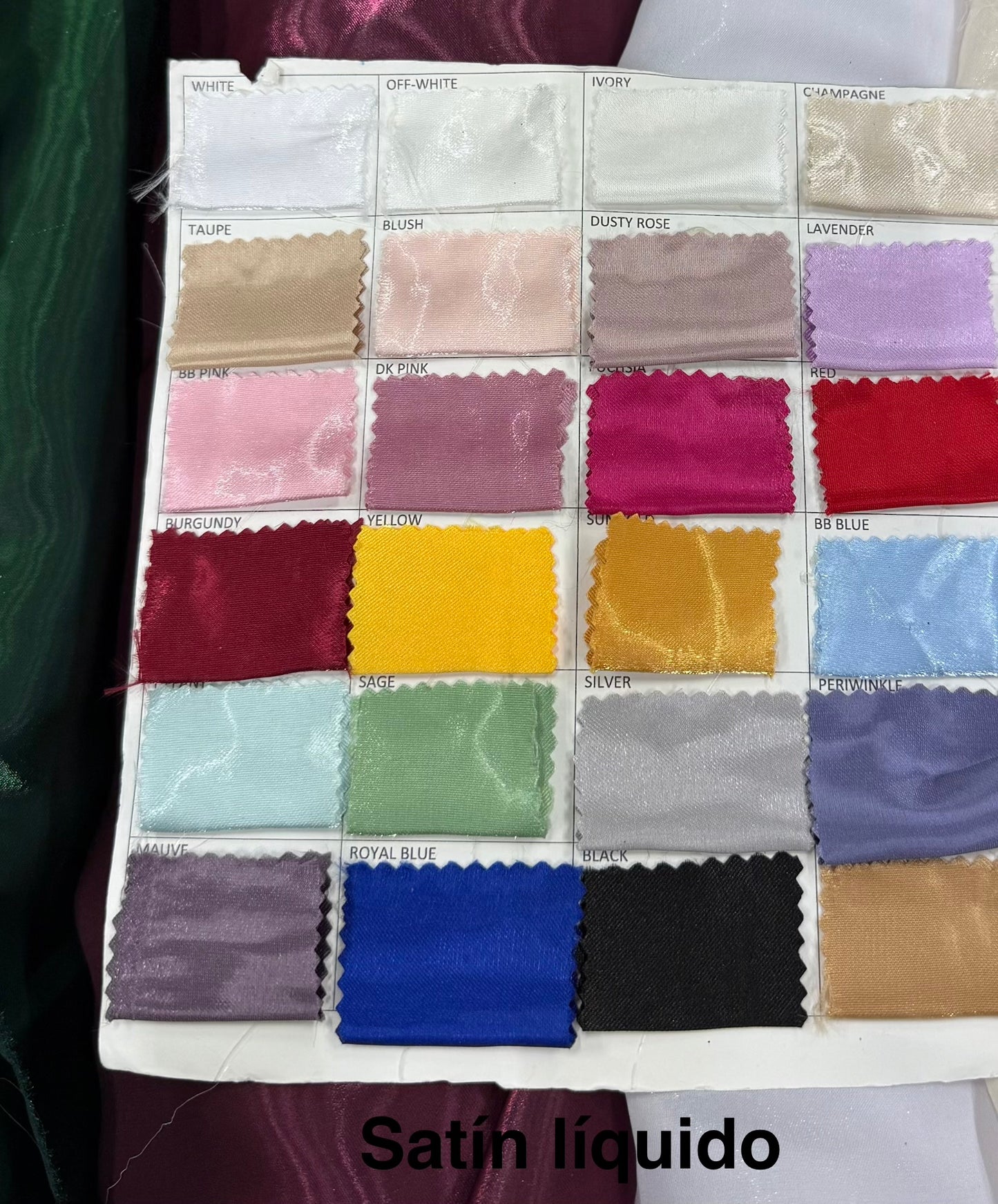 Catálogo Satín Líquido