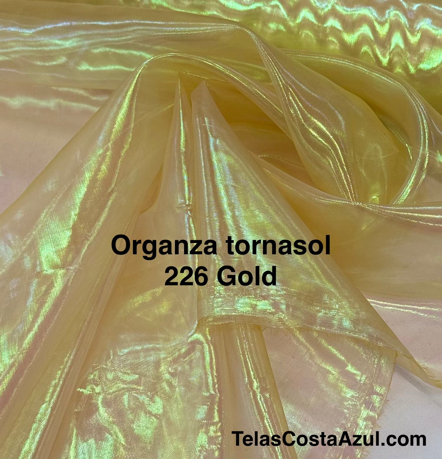 ORGANZA TORNASOL 226 GOLD