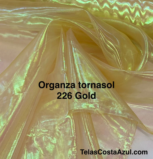 ORGANZA TORNASOL 226 GOLD
