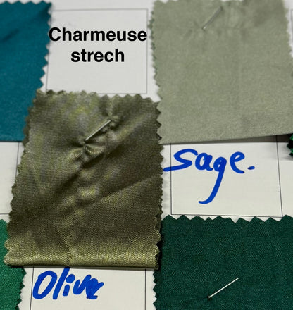 Catálogo charmeusse con licra tipo seda