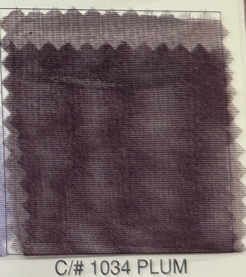 Organza satinada #1034 Plum