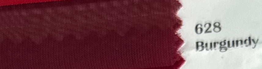 Chifón mate 628 Burgundy