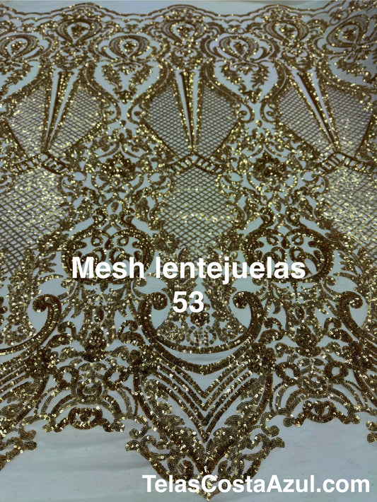 Mesh lentejuelas 53