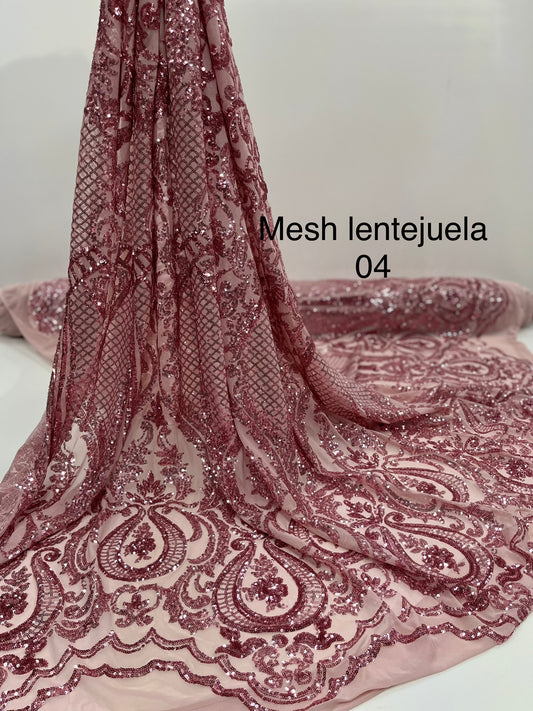 Mesh lentejuelas 04