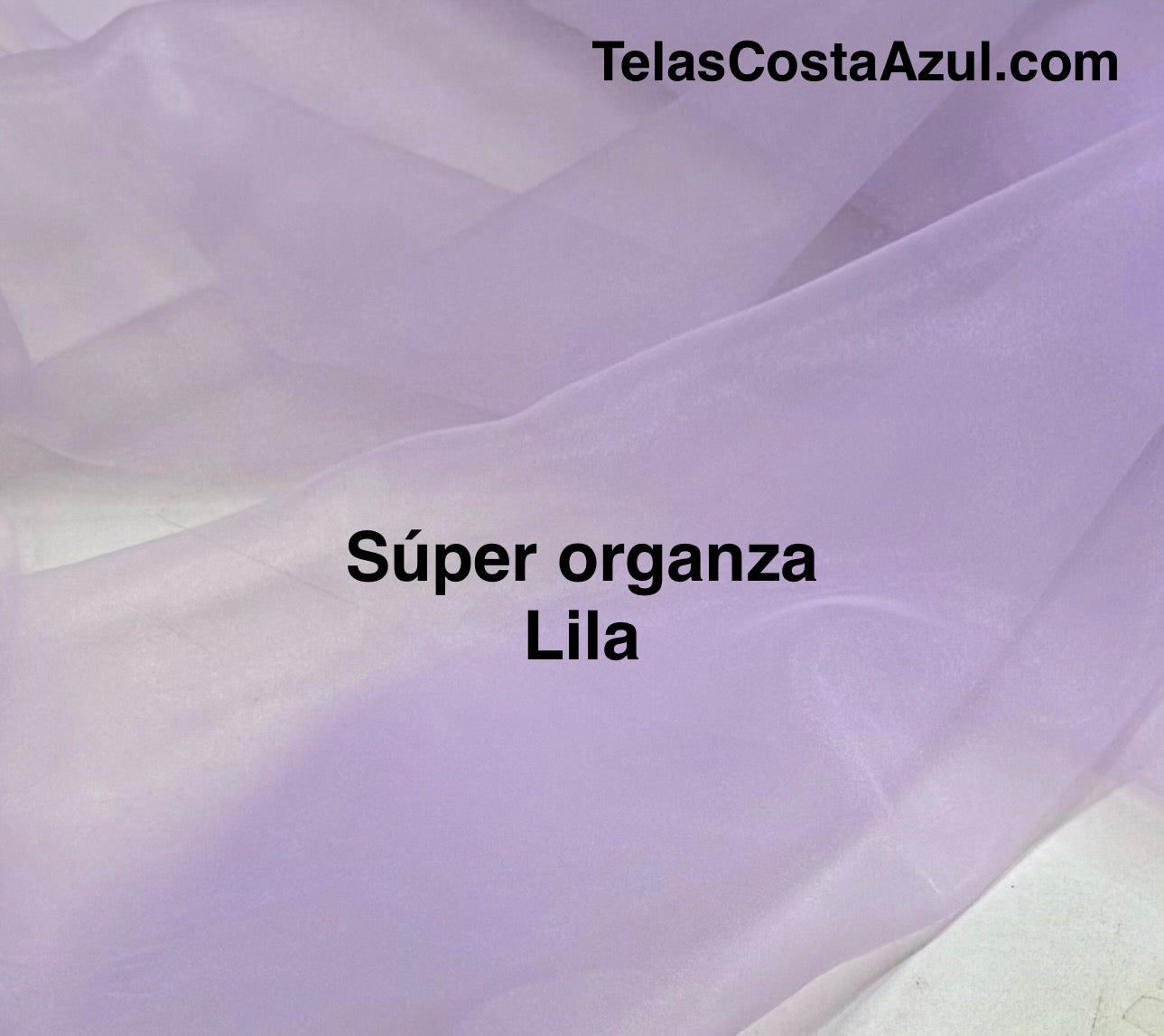 Súper organza Lila