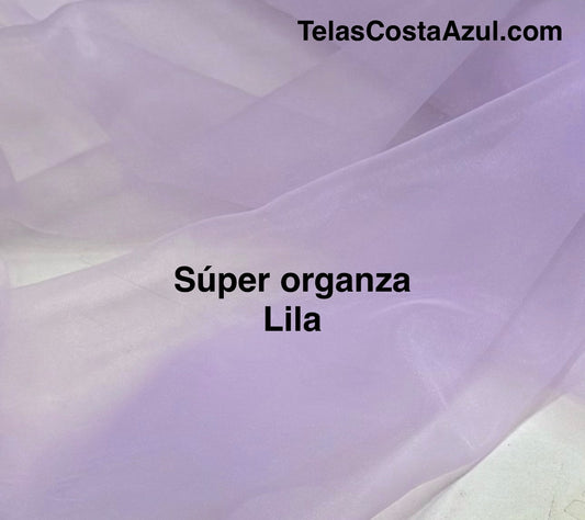 Súper organza Lila