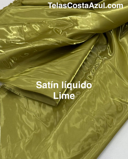 SATIN LIQUIDO LIME