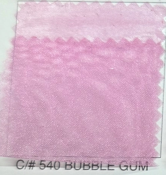 Organza satinada #540 Bubble Gum