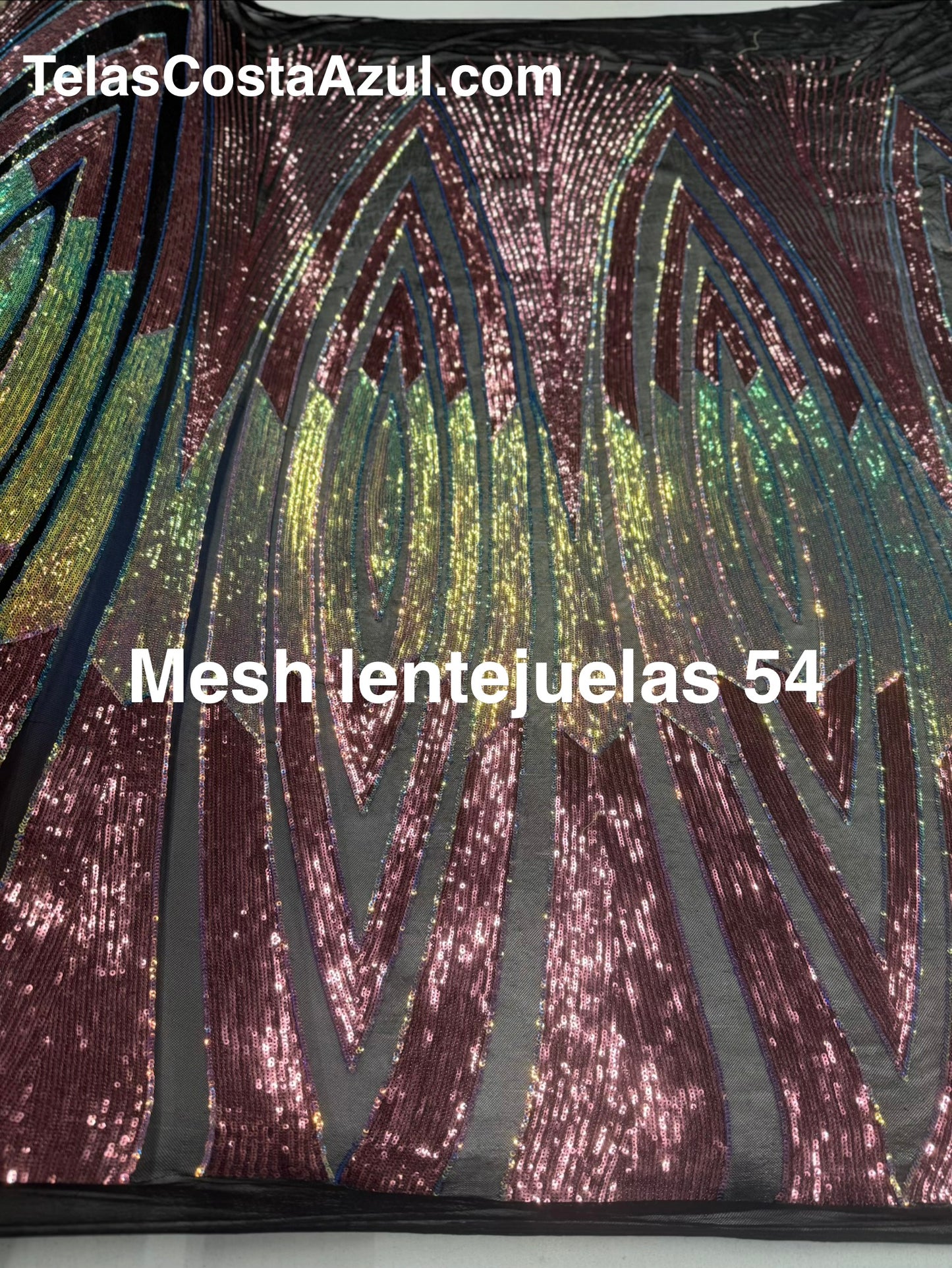 Mesh lentejuelas 54