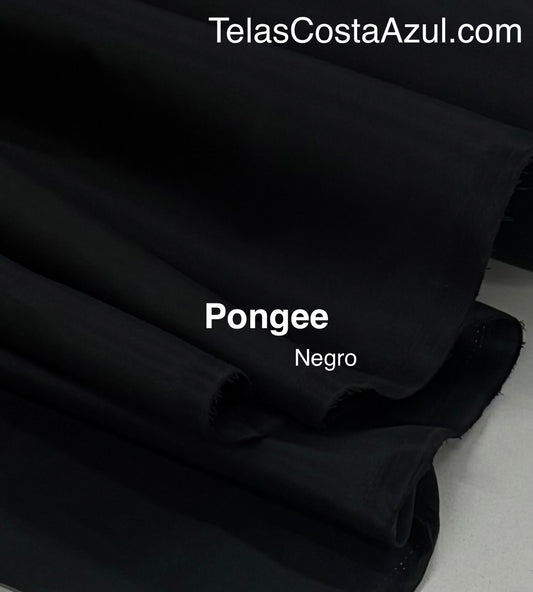 Forron Pongee Negro