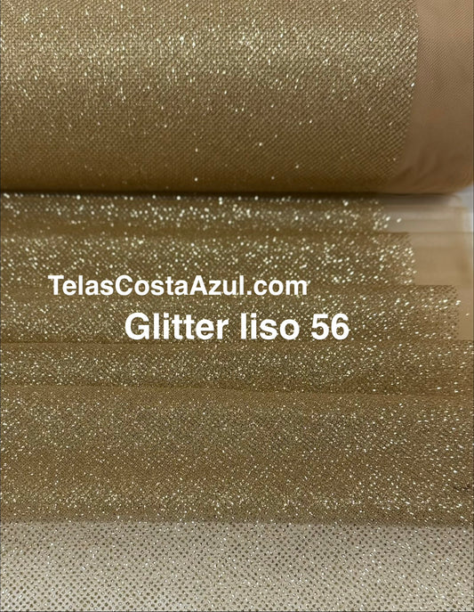 Tul glitter liso 56