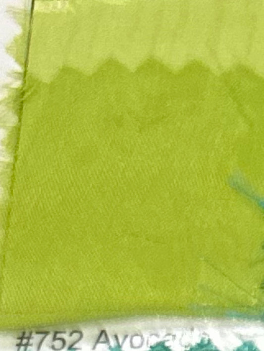Chifón tornasol 752 Avocado