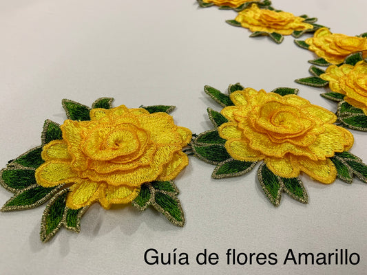 GUÍA DE FLORES AMARILLO