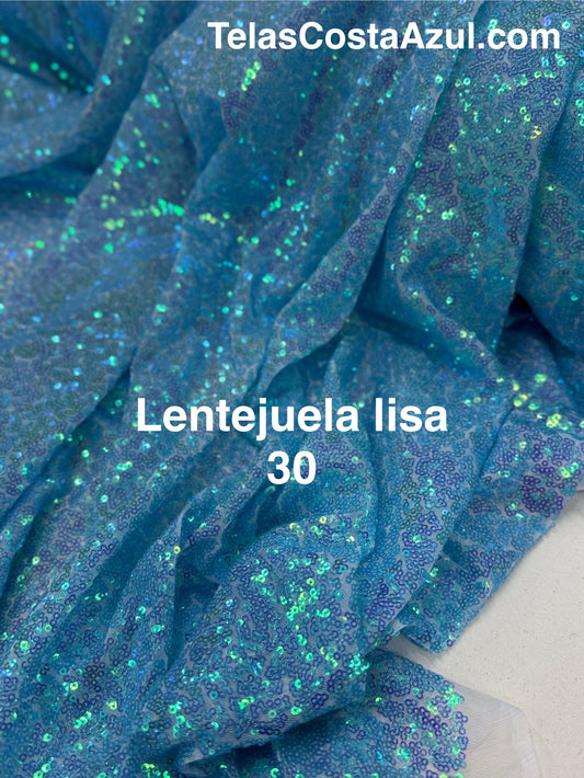 Lentejuela lisa 30