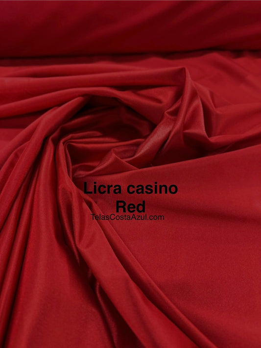 Licra casino Red