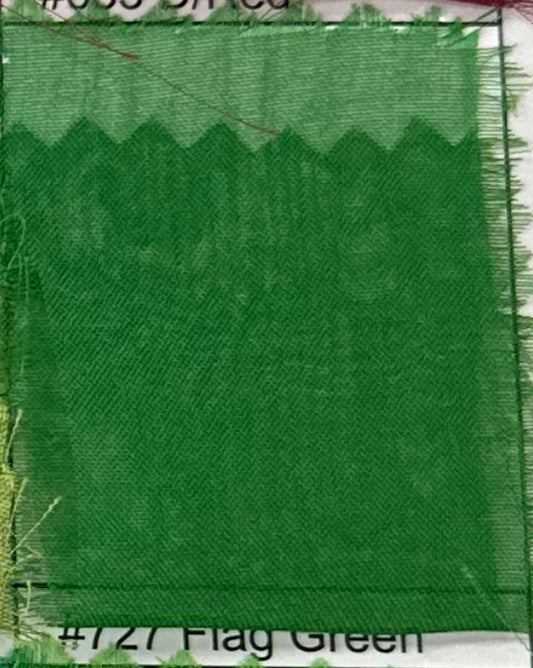 Chifón tornasol 727 Flag green
