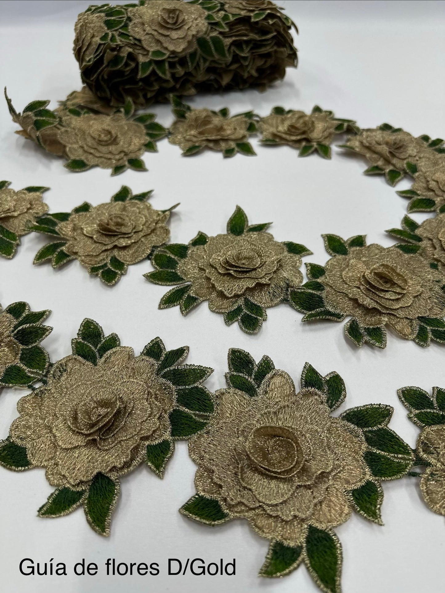 Guía de flores D/Gold