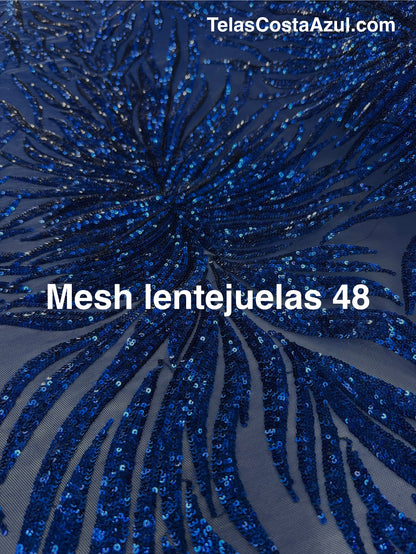 Mesh lentejuelas 48
